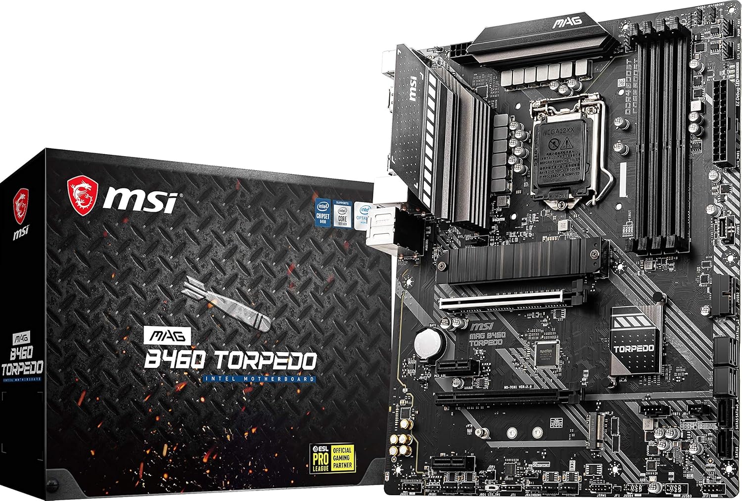 Amazon.in Buy MSI MAG B460 Torpedo Gaming Motherboard (ATX, 10th Gen