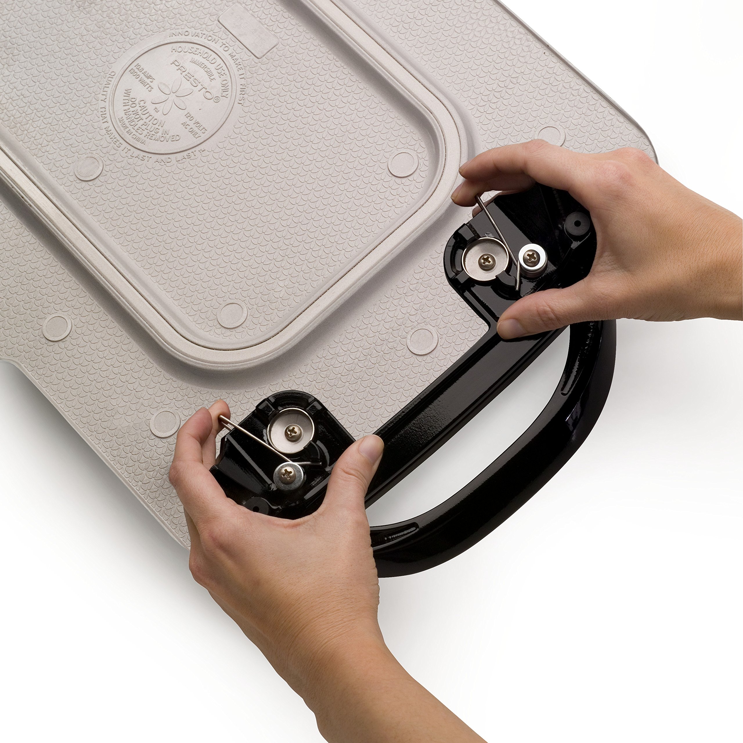 Presto 07061 22inch Electric Griddle With Removable Handles