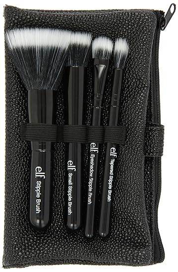 Amazon Com E L F Cosmetics 12 Piece Brush Set Makeup Brushes