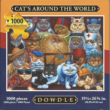 cats around the world puzzle