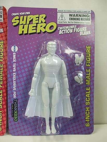 blank customizable action figures