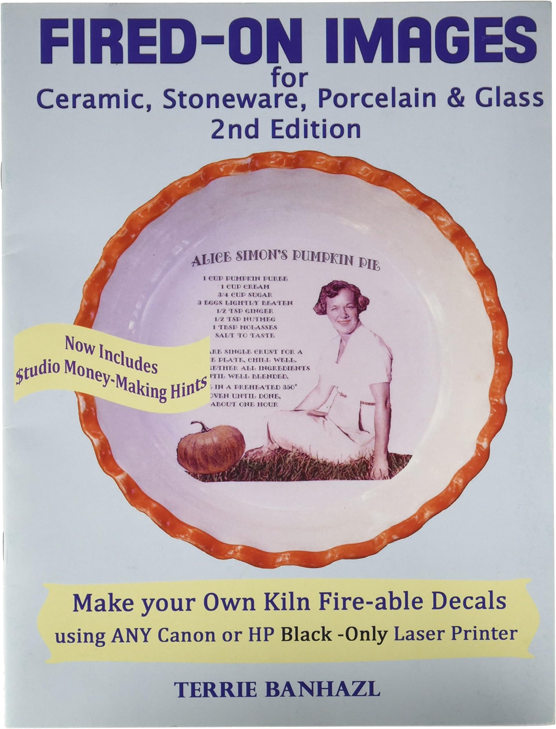 Heirloom Ceramics MS Book Press Fired-On Images Booklet, 20 Pages, 0.25" Height, 9" Width, 12" Length