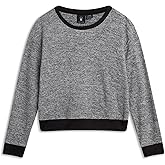 Spyder Womens Sweaters - Super Soft Terry Fleece Crewneck Pullover Sweaters for Women - Breathable Knitted Long Sleeve Top
