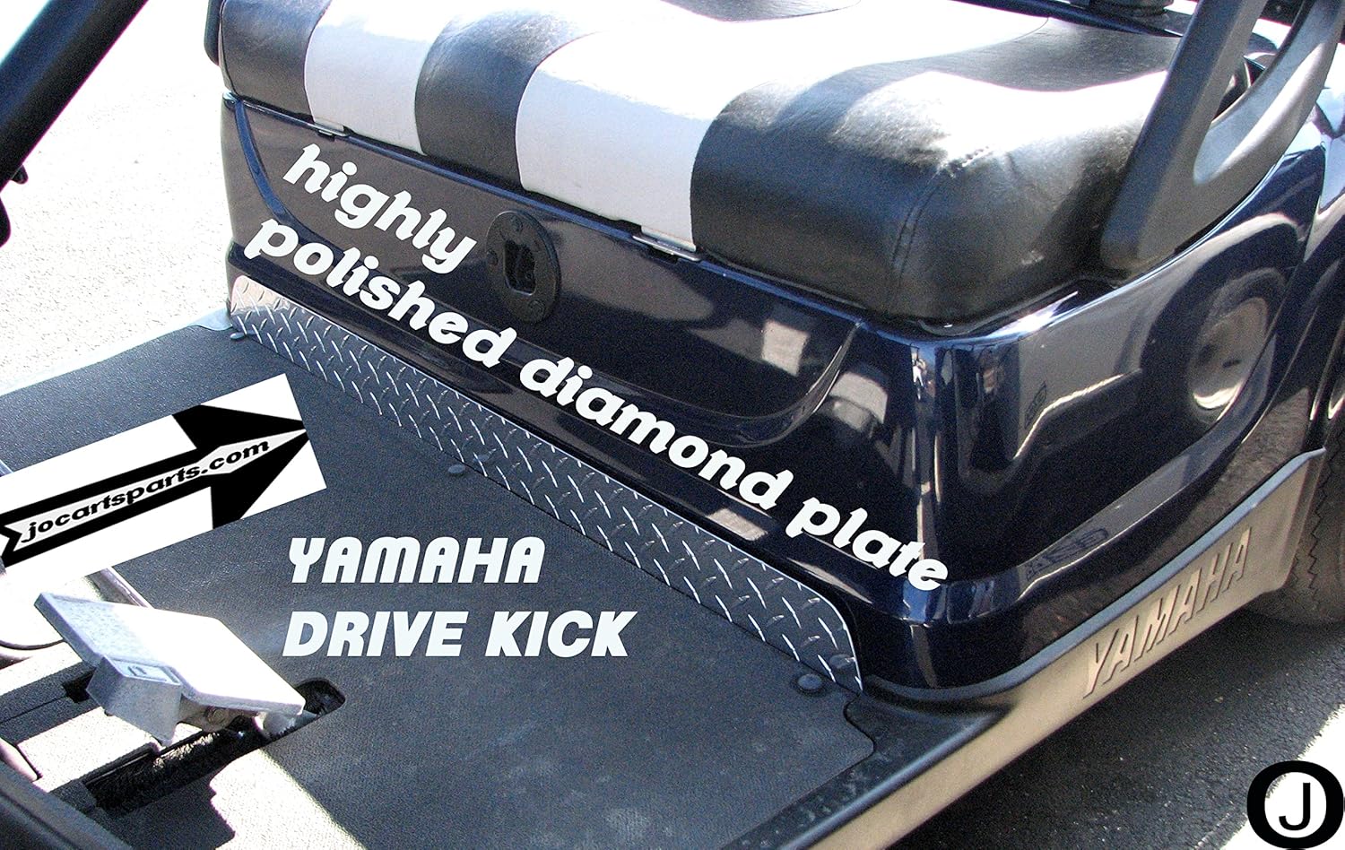 Yamaha Drive G29 Golf Cart Diamond Plate Kick Panel Plate Install 03/2022