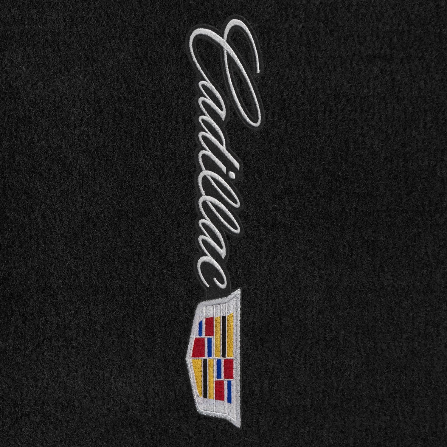 60 Off Lloyd Mats Velourtexブラックフロントフロアマットキャデラックxts 15 18 With Sidewaysシルバーcadillac Crest And Cadillacレタリングアップリケ B07bnzs11d 注目の Duby Colduny Ru