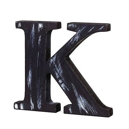 Shabby Chic Vintage Large 15 Cm And 11 Cm Wooden Letters Hand