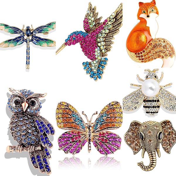 Broche De Camaleón De Diamantes De Imitación Para Mujer, Exquisito