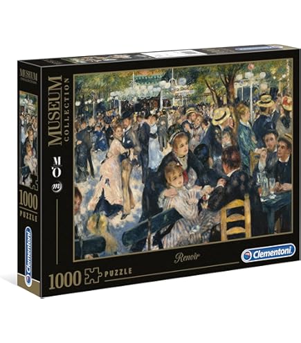 Puzzle 1000 Pezzi Ragazza Con Orecchino Di Perla Clementoni - Museum Collection Made In Italy