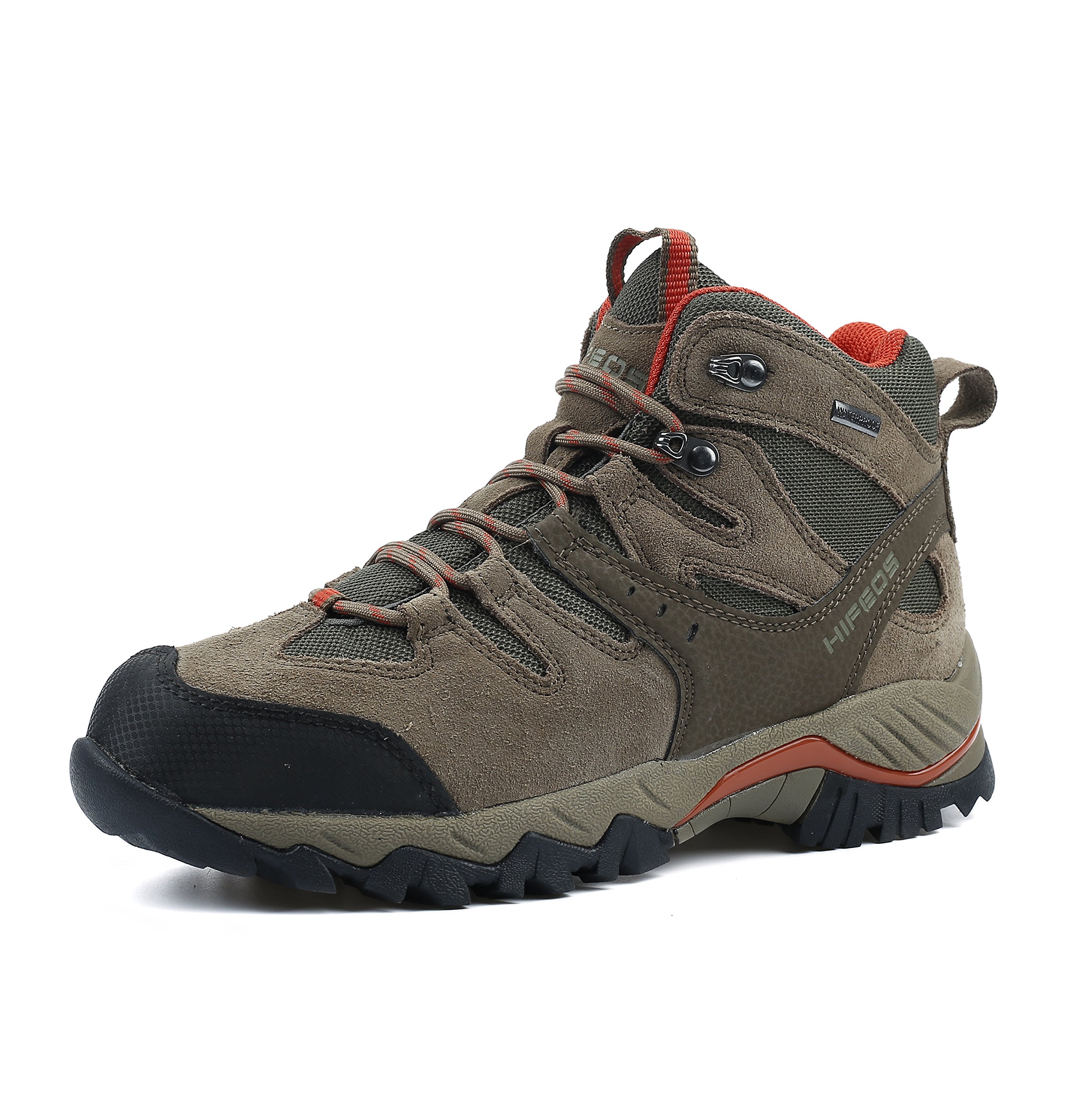 leather trekking shoes