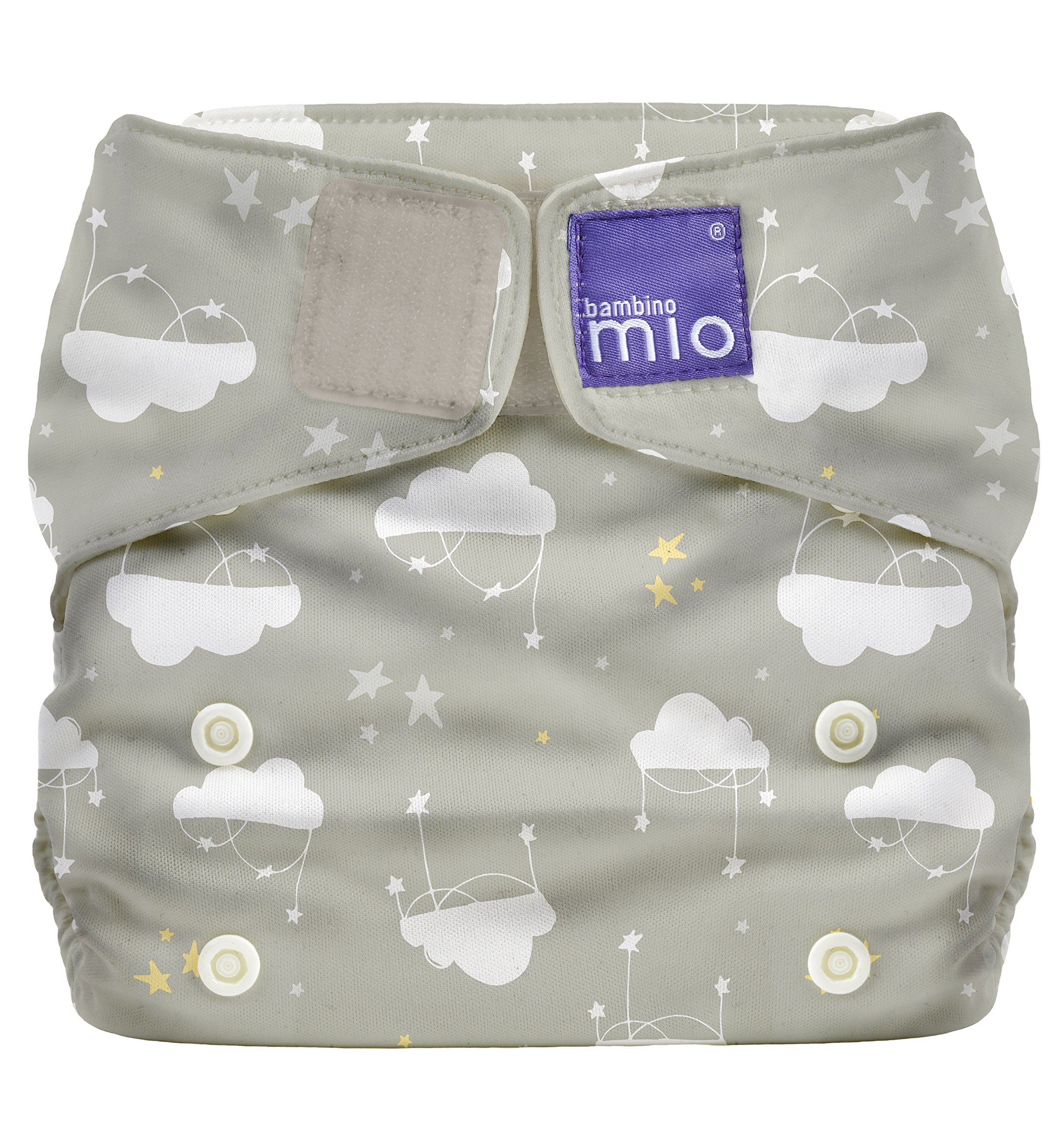 Bambino Mio, miosolo classic all-in-one reusable nappy, cloud nine