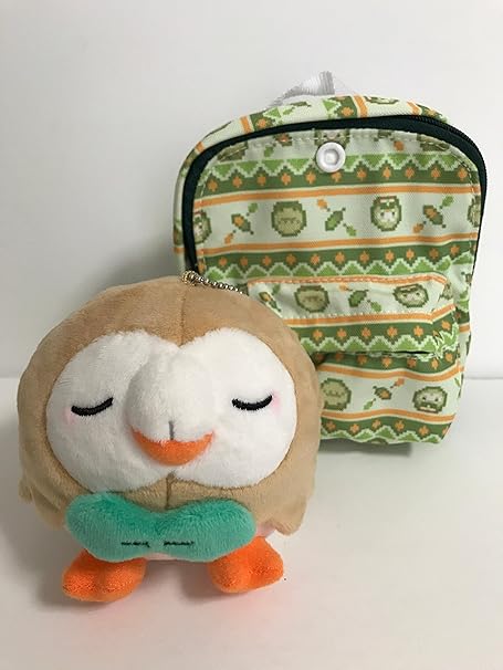 Amazon ポケモンセンターオリジナル リュック型ポーチ マスコット モクロー おもちゃ おもちゃ