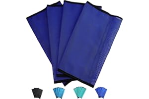 KZWT Horse Fly Boots, Superior Ventilate Mesh with Strong Fasteners Equine Fly Boots, Long-Lasting for Daliy Wear, Flexible to Fit Most Horse Legs, Set of 4 Fly Leggings for Horses