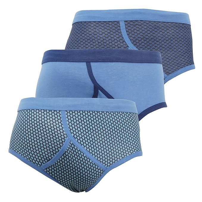 Universal Textiles Mens Cotton Underwear Briefs (Pack of 3) (Small