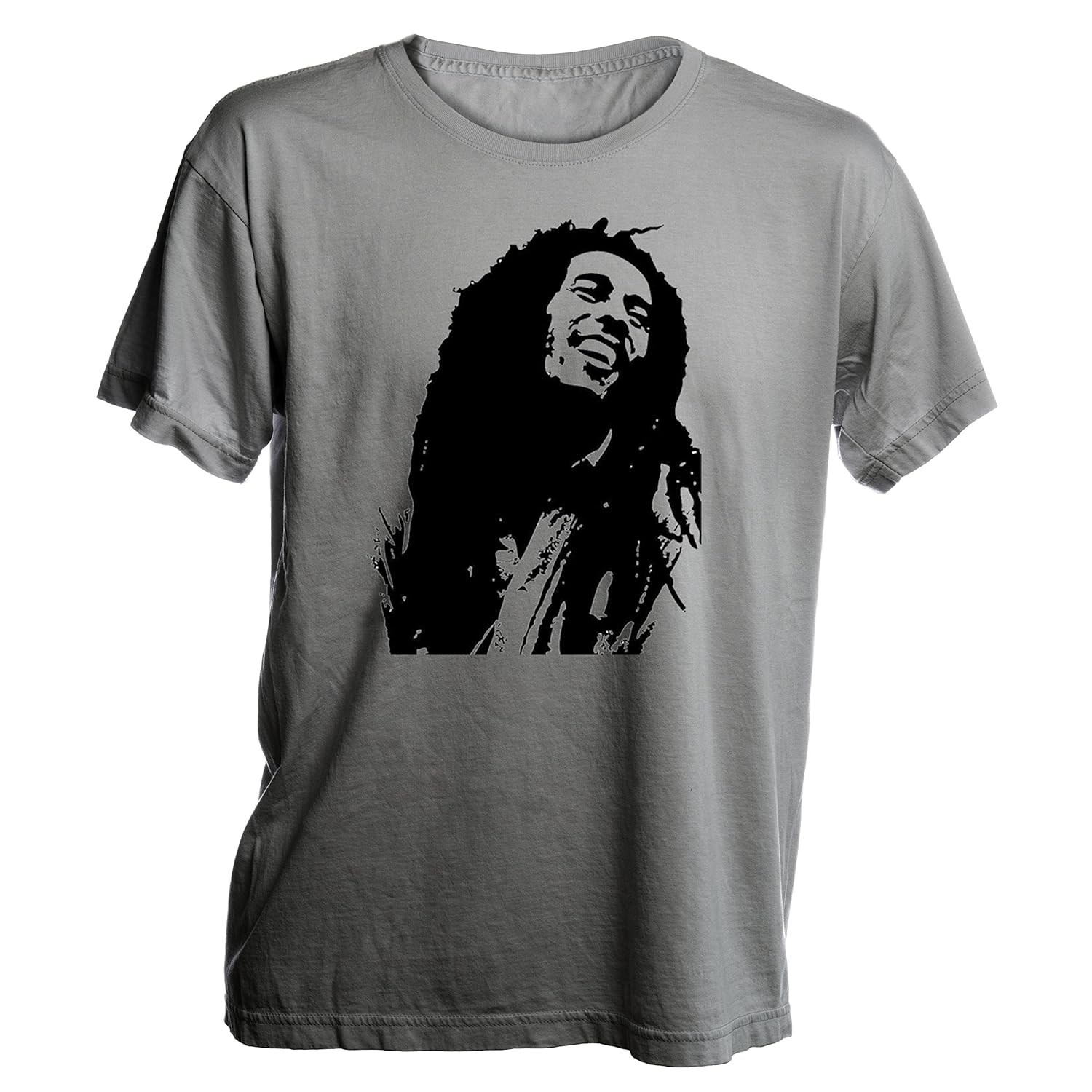 grey bob marley t shirt