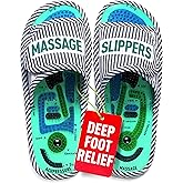 Acupressure Massage Slippers for Plantar Fasciitis & Neuropathy Relief – Reflexology Massager Sandals, Ideal Gift for Men & Women, Stress & Tension, Pain Management for Foot Health