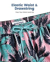 maamgic Swim Trunks Men 2 in 1 Mens Bathing Suit 7