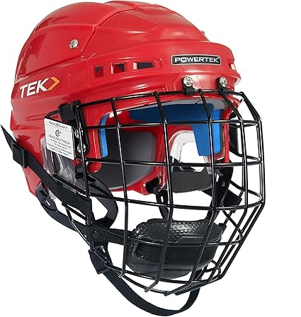 large hockey helmet