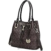 MKF Collection Crossbody Hobo Bag for Womens Fashion – PU Leather Shoulder Purse – Top Handle Handbag by Mia k