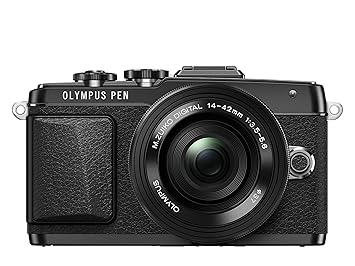 Olympus PEN E-PL7 Kompakte Systemkamera (16 Megapixel, elektrischer Zoom, Full HD, 7,6 cm (3 Zoll) Display, Wifi) inkl. 14-42