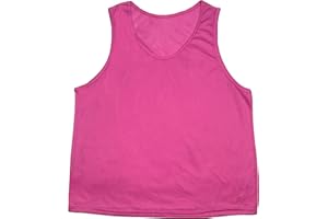 Tych3L Scrimmage Training Vest Kids Youth Adult Soccer Practice Jersey Athletic Pinnies (6 & 12 Pack)