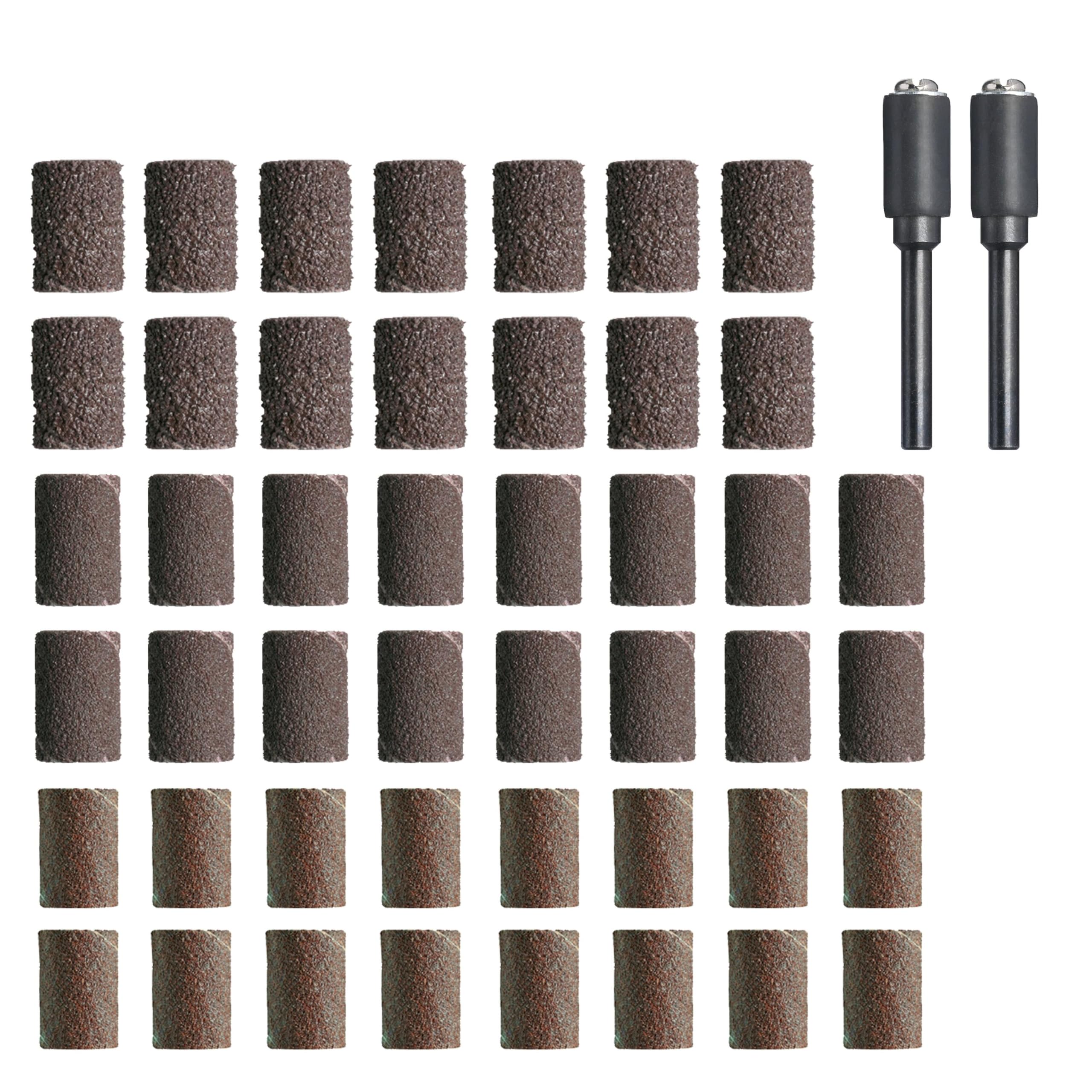 Dremel 48-Piece 1/4" Sanding Band Kit, Includes 60, 120, and 240 Grit Options, Compatible with Dremel Rotary Tools (770B-01) Image