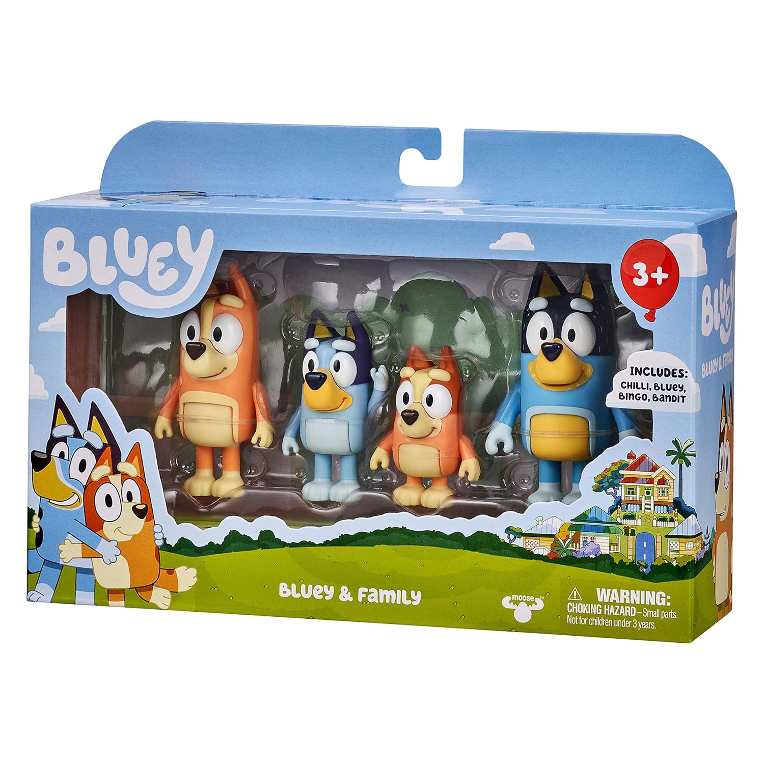 bluey toy set