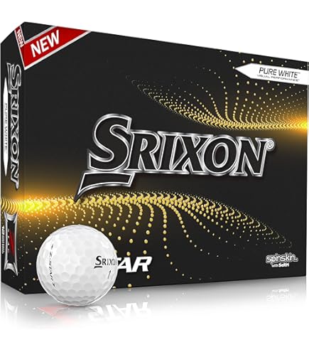 Amazon.com : Srixon 2015 Z Star Golf Balls (12-Pack), Pure
