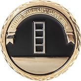 Artisan Owl United States Army Chief Warrant Officer 4 Rank Challenge Coin