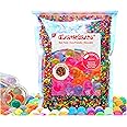 MarvelBeads Water Beads Non-Toxic (Half Pound Refill) Rainbow Mix for Sensory Play, Spa Refill, Toys and Décor, Marble Sized