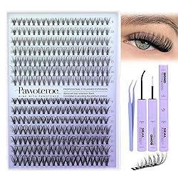 Pawotence Lash Extension Kit DIY 280pcs Individual