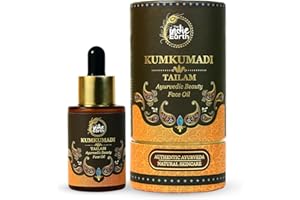 The Indie Earth Kumkumadi Tailam 30 ml | An Ayurvedic Beauty Face Oil | Miraculous Beauty Night Serum for Brighter, Glowing &