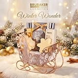 BRUBAKER 6 Pc Spa Gift Set Winter Wonder Vanilla Bath Shower Lotion Salts view 2