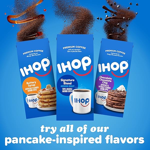 IHOP MEDIUM ROAST SIGNATURE BLEND GROUND COFFEE, 12 OZ BAG