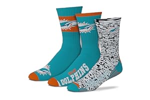 FBF Originals - Mens Stimulus Crew Length Team Football Socks - 3 Pack