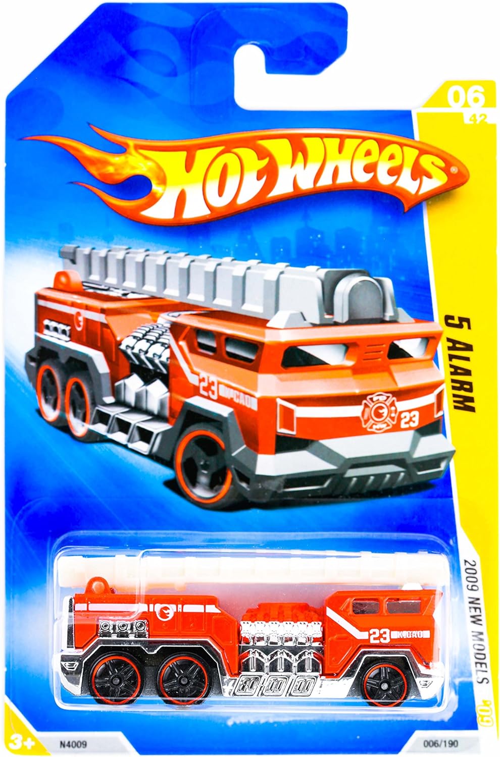hot wheels five alarm