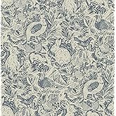 NuWallpaper Blue Terrene Peel and Stick Wallpaper (NUS3622)