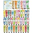 OFUN 40 Pack Hand Cream Gift Set for Women Mini Hand Lotion Travel Size for Dry Cracked Hand Plant Fragrance Hand Care Moistu