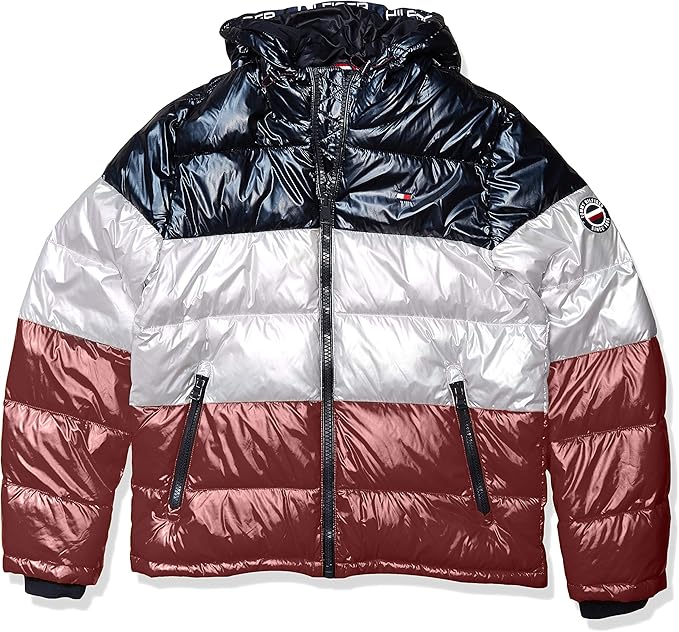 tommy hilfiger puffer jacket amazon