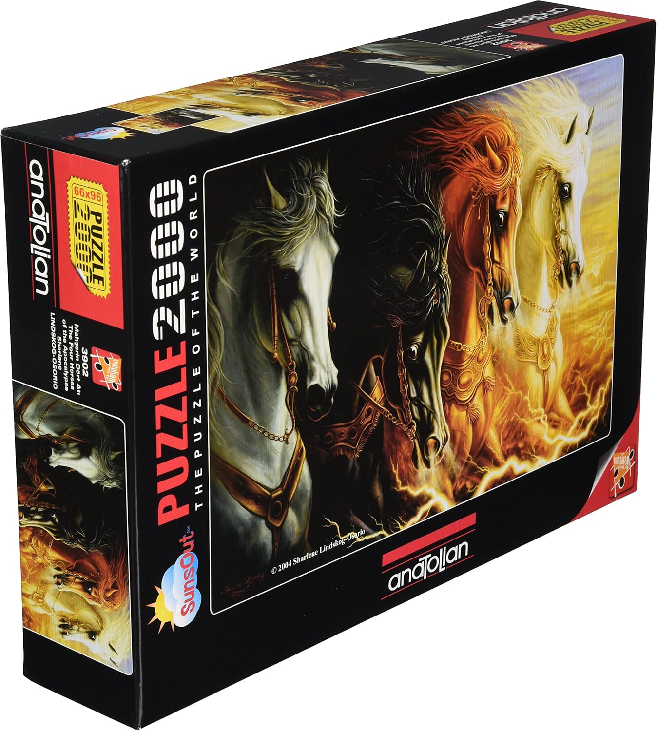 Four Horses of Apocalypse Jigsaw Puzzle (2000 Pieces) Amazon.co.uk