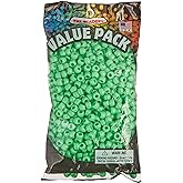 The Beadery - 9x6mm Barrel Pony Bead, Lime - 900 Pieces - 750V060