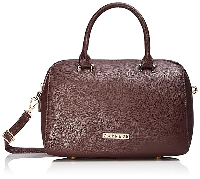 Caprese Serena Womens Satchel (Brown)