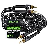 GearIT 10AWG Speaker Cable Wire with Gold-Plated