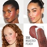 Rimmel Multi-Tasker Blush'N'Brush Roasted Peach 8g Dual-Ended Cream-to-Powder view 5
