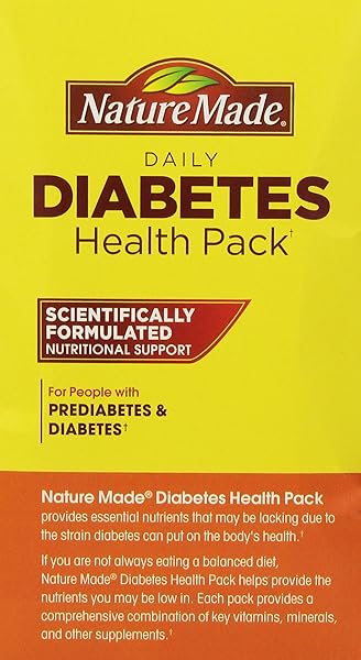 NATURE MADE DIABETES HEALTH PACK, 60 PACKETS