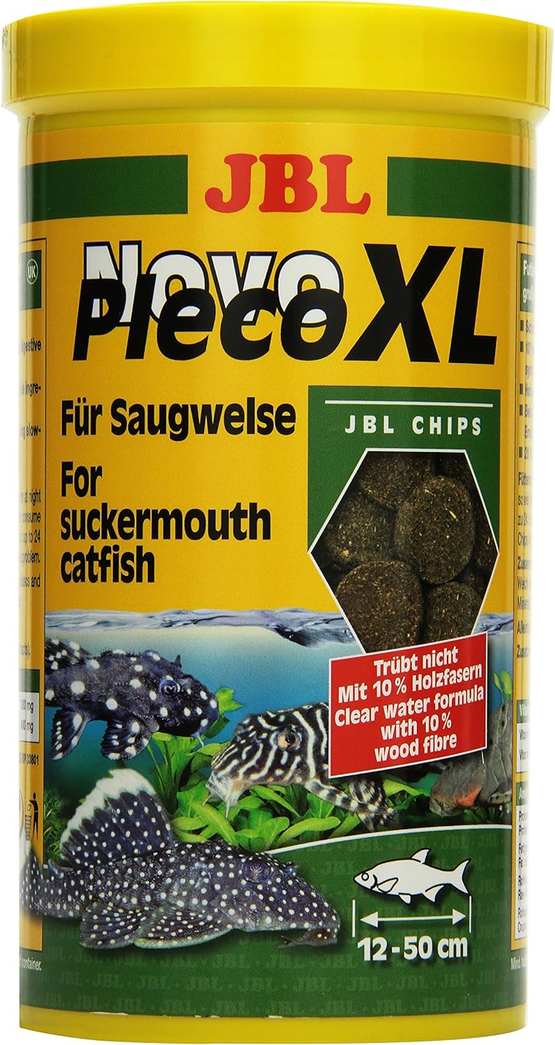 JBL NovoPleco XL Tropical Aquarium Food 500g, 1 l (Pack of 1)
