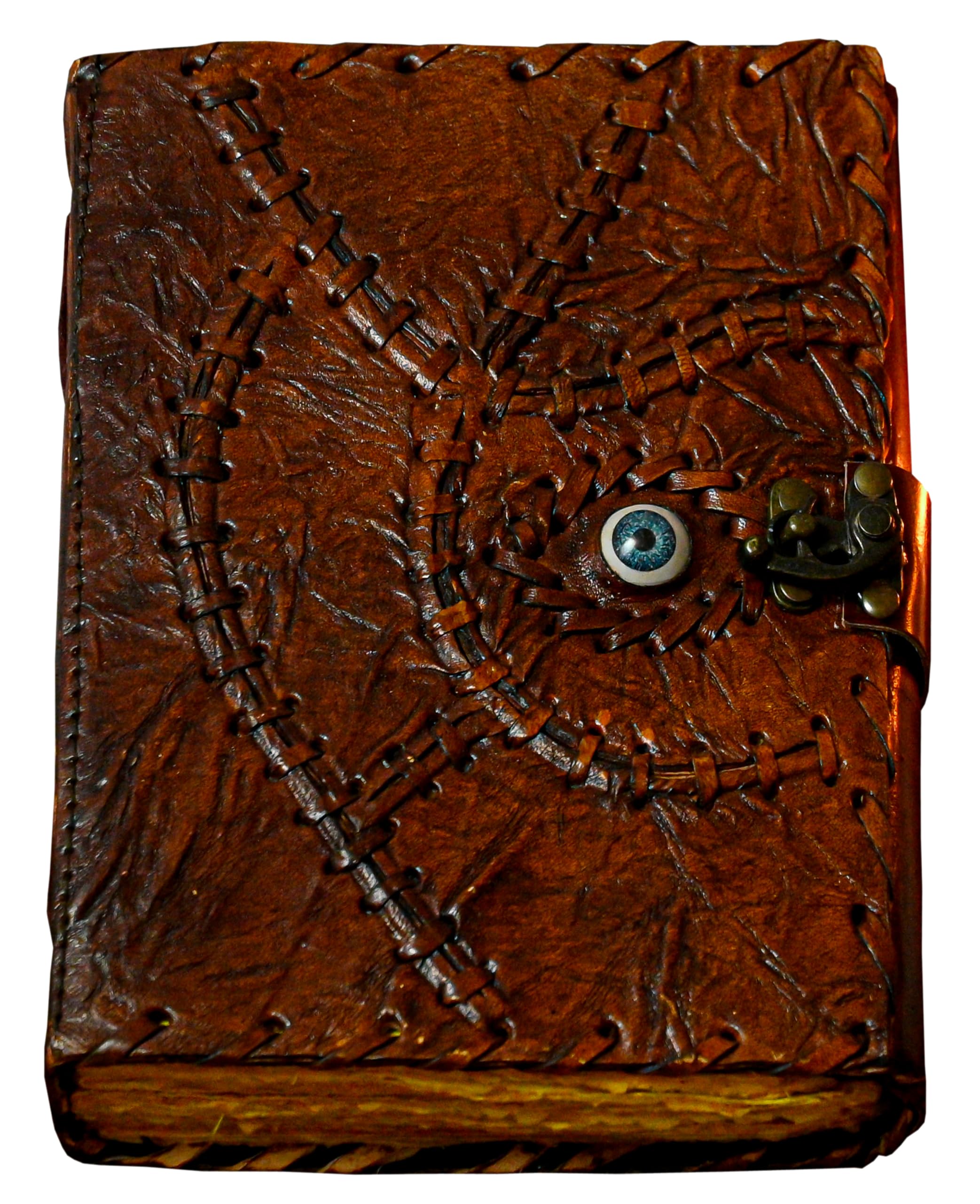 Hocus Pocus Book Of Spells, Spell Books With Real Spells, Prop Halloween Decorations Decor, Book Of Shadows Spell Book, Witchy Gifts For Women Spellbook Writing & Sketchbook (8x6 Hocus Pocus 2, Brown)