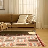 Nourison Home Nordic Multicolor 5' x 7' Area Rug - Easy Clean, Non Shedding, Bed Room, Living Room, Dining Room, Kitchen (5' 