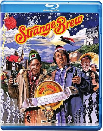 Strange Brew Blu Ray Amazon Ca Steve De Jarnatt Rick Moranis Dave Thomas Mel Blanc Dave Thomas Rick Moranis Max Von Sydow Paul Dooley Lynne Griffin Angus Macinnes Tom Harvey Douglas Campbell Brian Mcconnachie