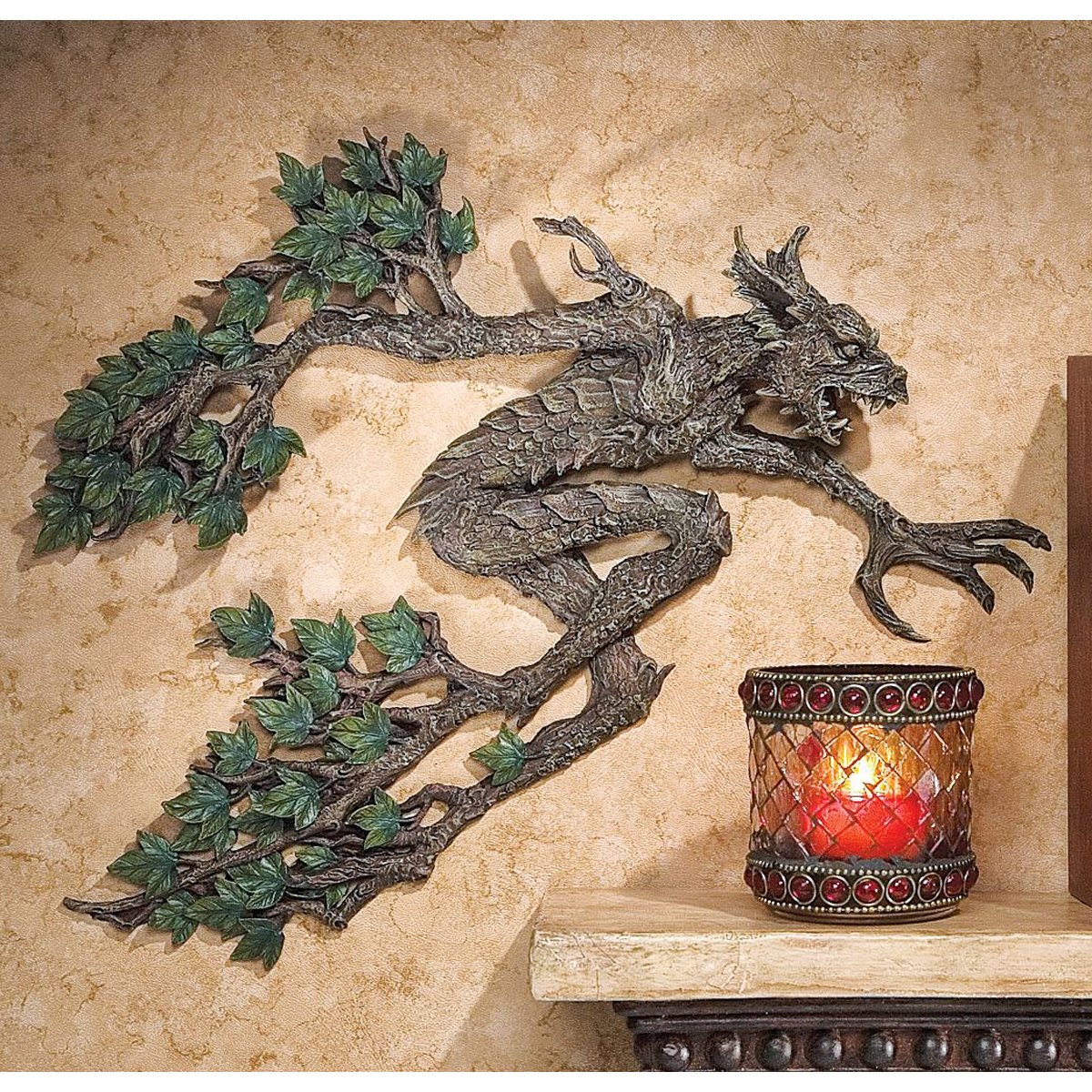 Design Toscano Tree Spirit of Sleepy Hollow Wall Sculpture