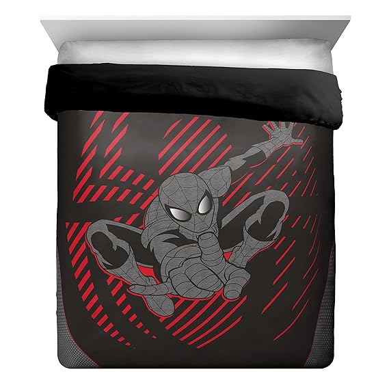 Marvel Spiderman Elite Full/Queen Comforter Super Soft